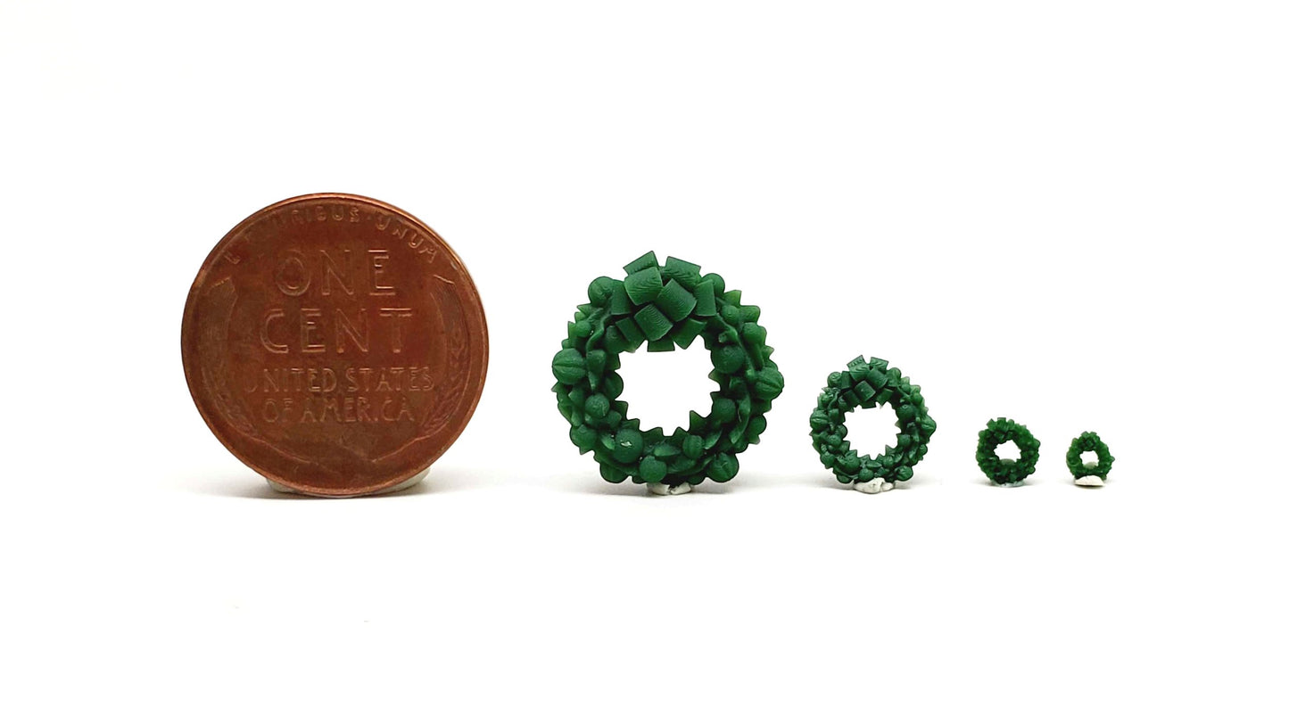 All Scale Miniatures 16011028 N Holiday Wreath