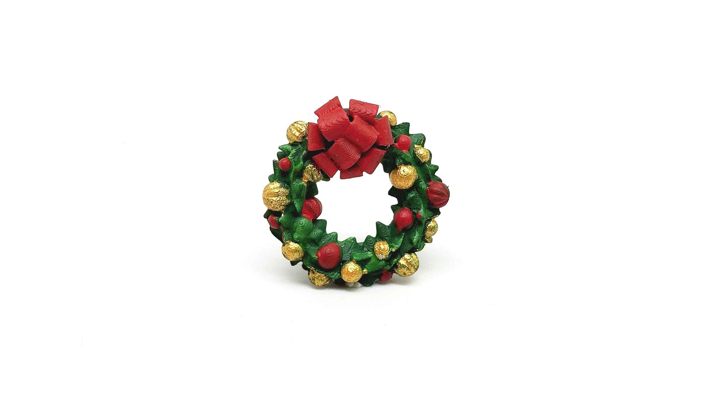 All Scale Miniatures 16011028 N Holiday Wreath