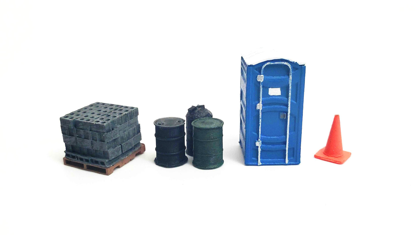 All Scale Miniatures 16011031 N Portable Toilet