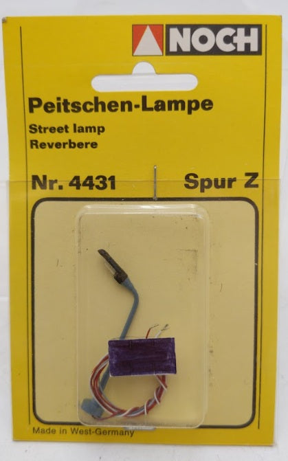 Noch 4431 Z Scale Gray Street Lamp