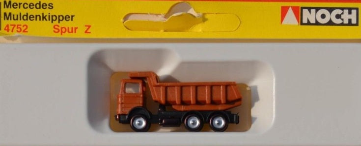 Noch 4752 Z Scale Brown Dump Truck