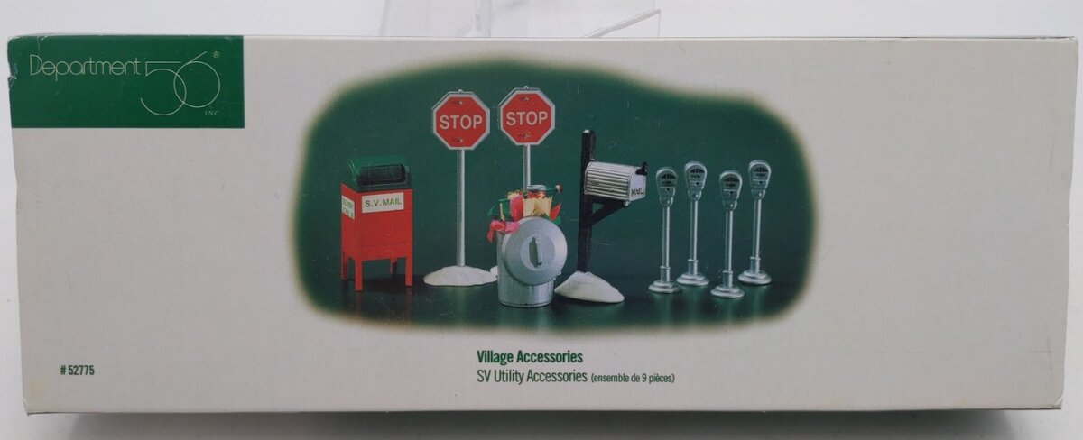 Dept 56 52775 SV Utility Accessories (Set of 9)