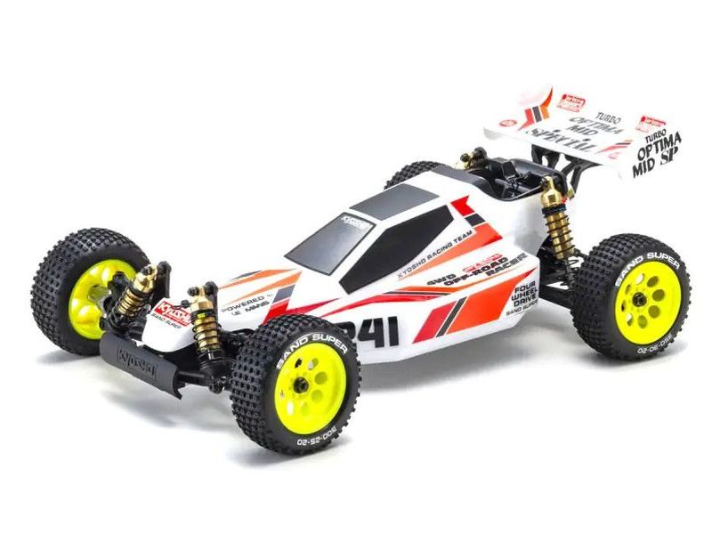 Kyosho 30623 1:10 Turbo Optima Mid Special 4WD Electric Off-Road Buggy Racer Kit
