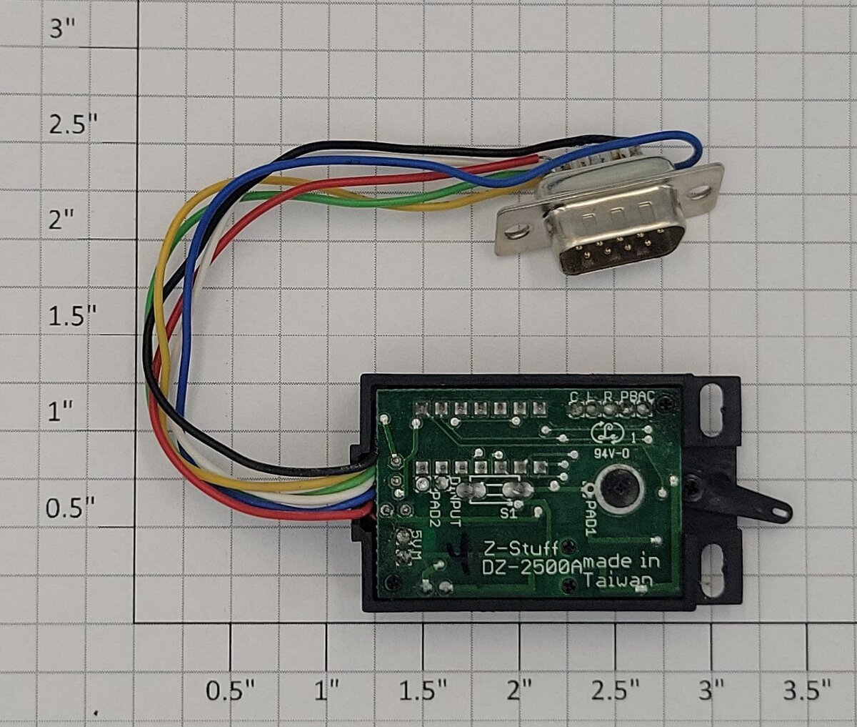 Z-Stuff DZ-2500A Slow Motion TMCC Capable Switch Machine with 9-Pin DIN Plug