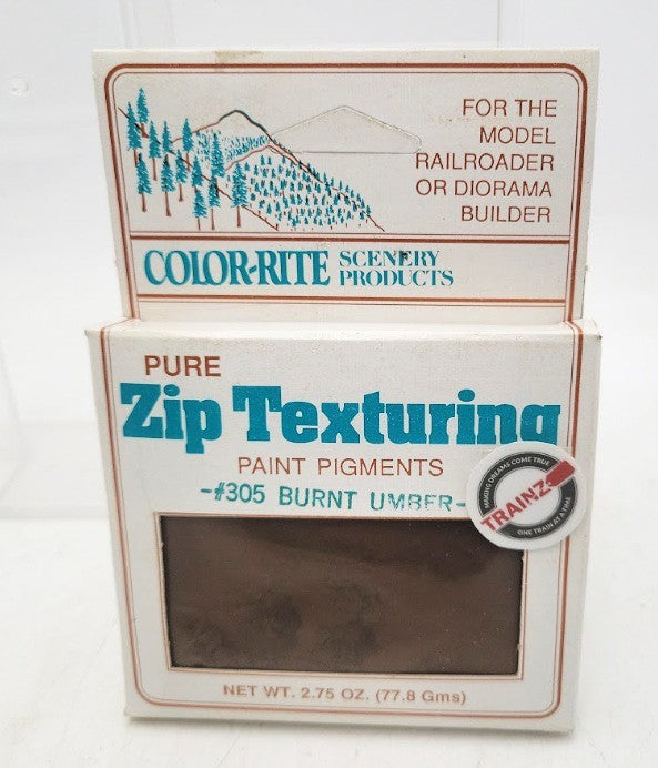 Color-Rite CR305 Burnt Umber Pigments Paint Zip-Texturing