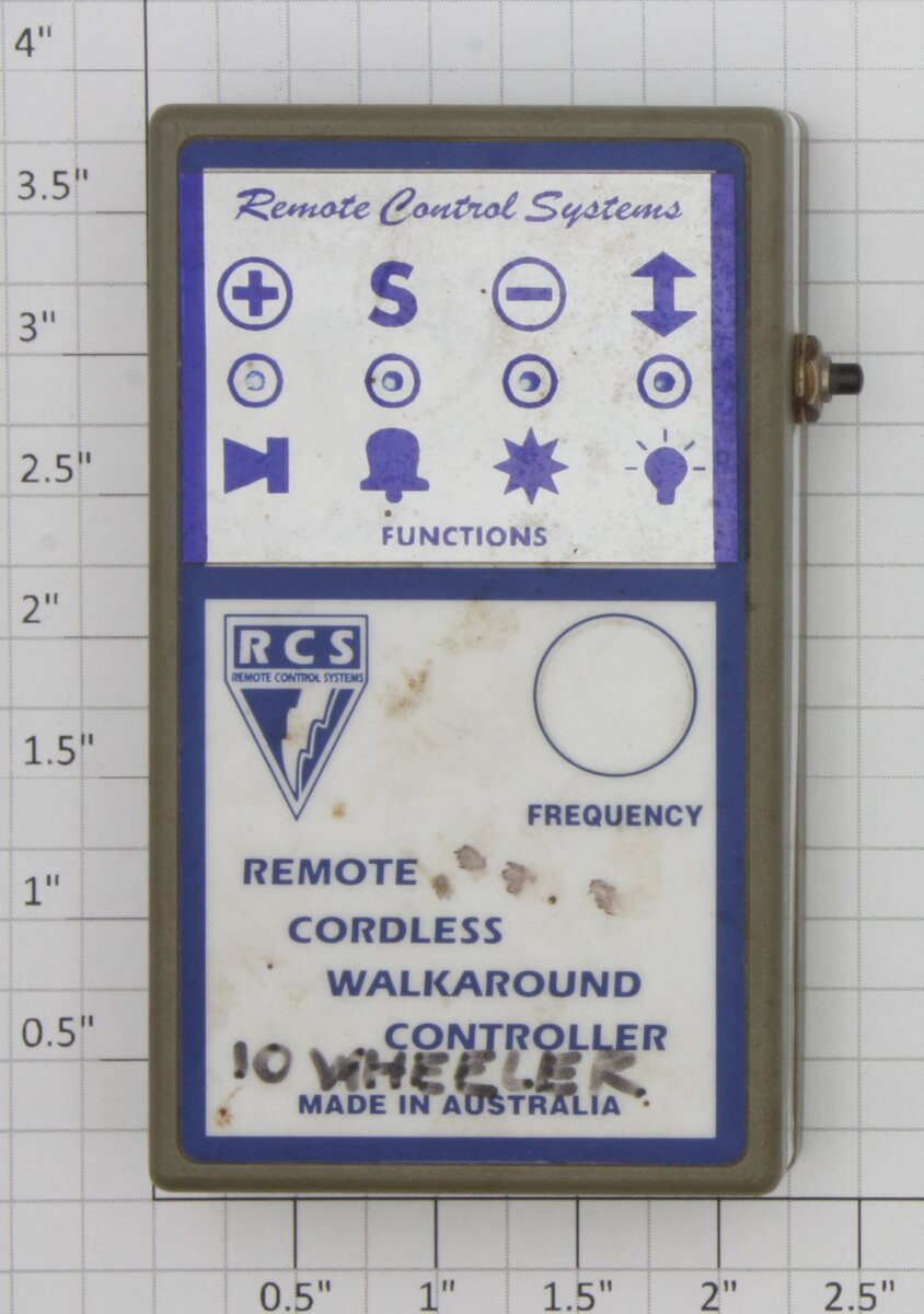 Remote Control Systems RCS-200RC RCS Remote Cordless Walkaround Controller