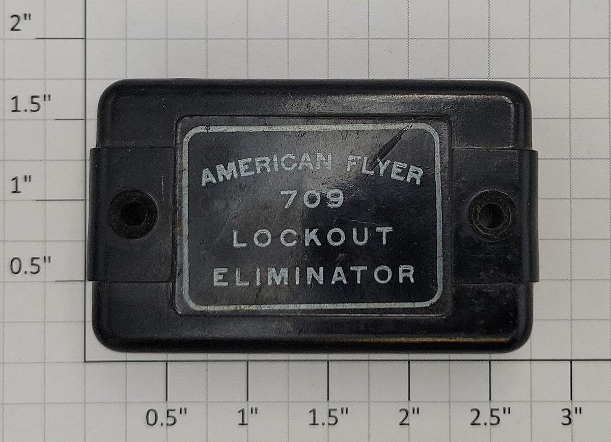 American Flyer 709 S Scale Lockout Eliminator With Claw Terminals