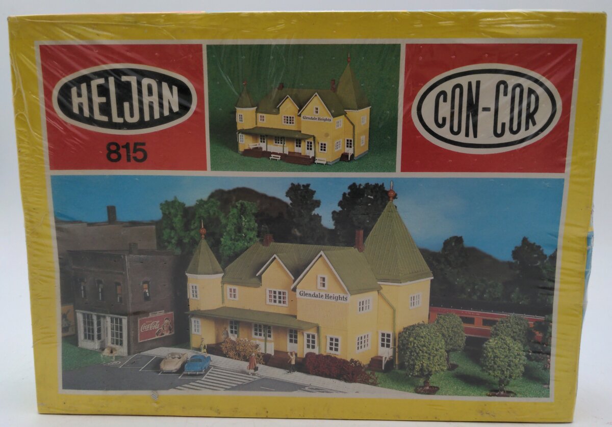 Heljan 815 HO Scale Glendale Heights Building Kit