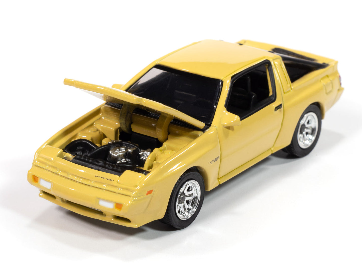 Auto World AWSP187-B-CASE 1:64 Yellow 1988 Chrysler Conquest TSi (Pack of 6)