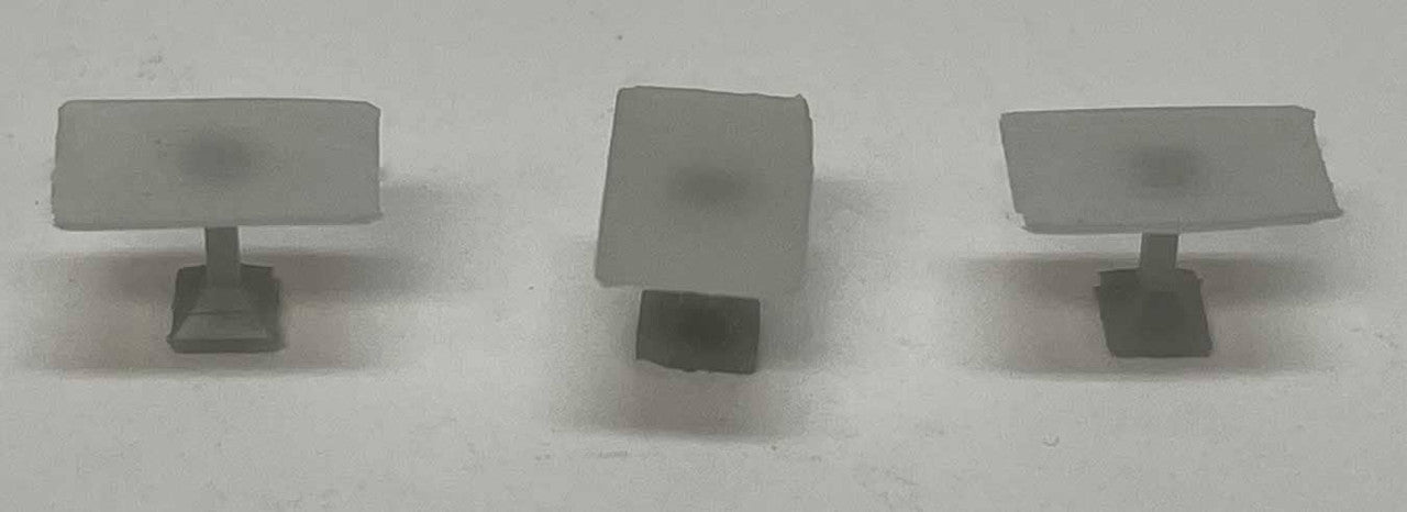 Phoenix Precision Models 30642 N Unpainted 4' Tables 3D Printed Kit (Pack of 4)