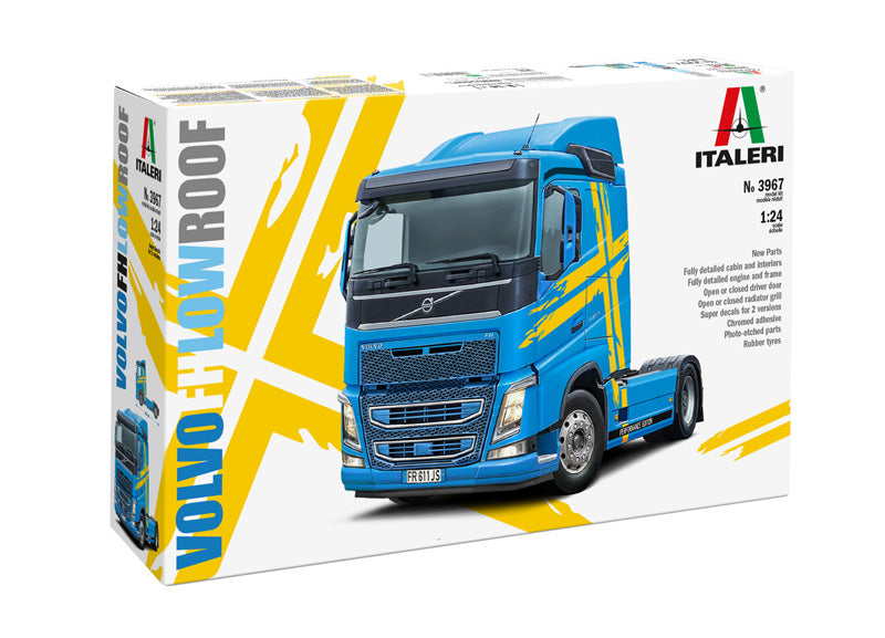 Italeri 3967 1:24 Volvo FH Low Roof Truck Plastic Model Kit