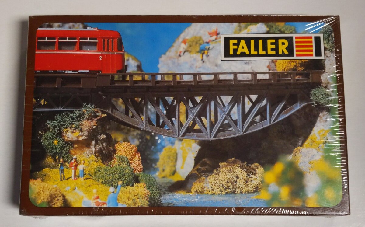 Faller B-531 HO Scale River Bridge Plastic Model Building Kit