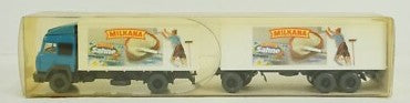 Wiking 29475 HO Scale Iveco 190.36 Koffer Fernlastzug "Milkana" Tractor Trailer