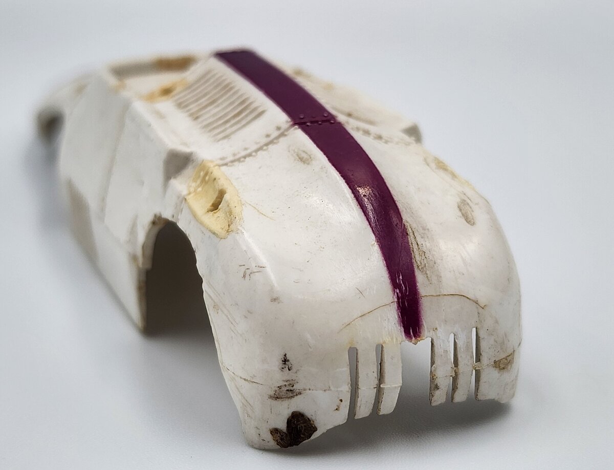 American Flyer PA17D267 White with Purple Stripe Buick Car Body Shell