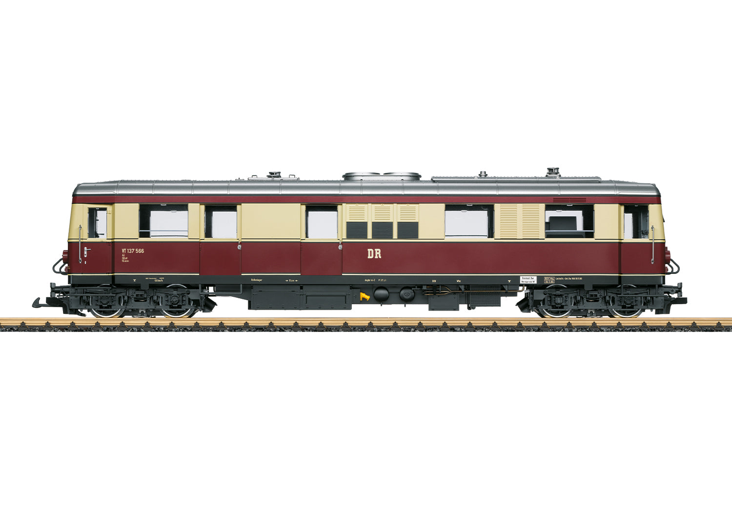 LGB 26391 G DR Class VT 137 Powered Rail Car Sound & DCC #VT 137 566