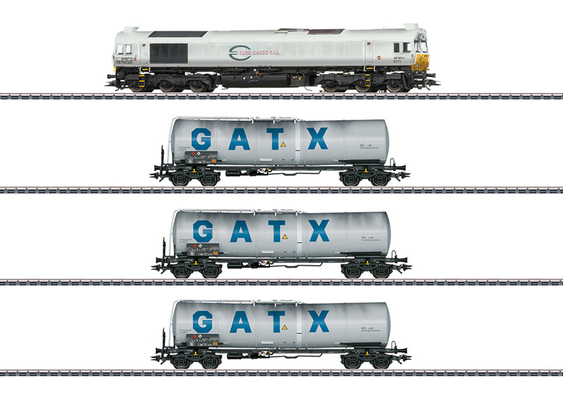 Marklin 26077 HO Kerosene Transport Class 77 Train (Set of 4)