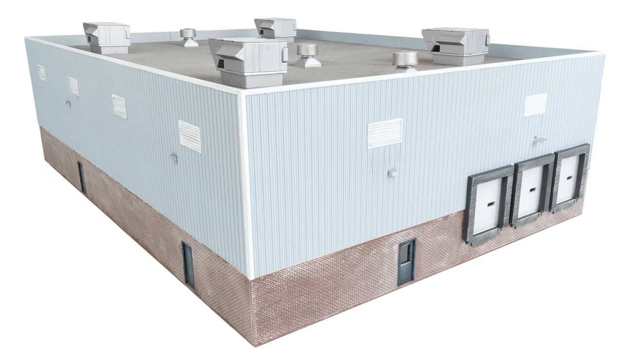 Walthers 933-4145 HO Plastic Pellet Plant Building Kit