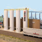 Walthers 933-4146 HO Plastic Pellet Plant Background Building Building Kit