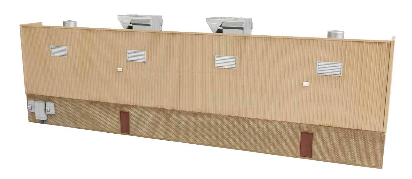 Walthers 933-4146 HO Plastic Pellet Plant Background Building Building Kit