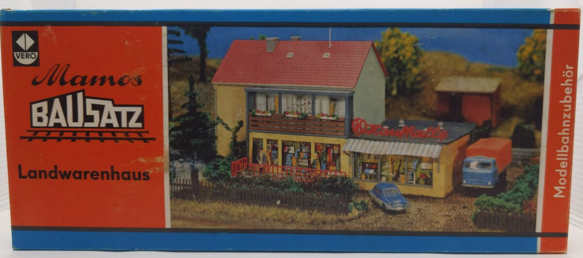 Vero EVP670 HO Scale 2:38 Mamos Bausatz Land Warehouse Storefront Building Kit