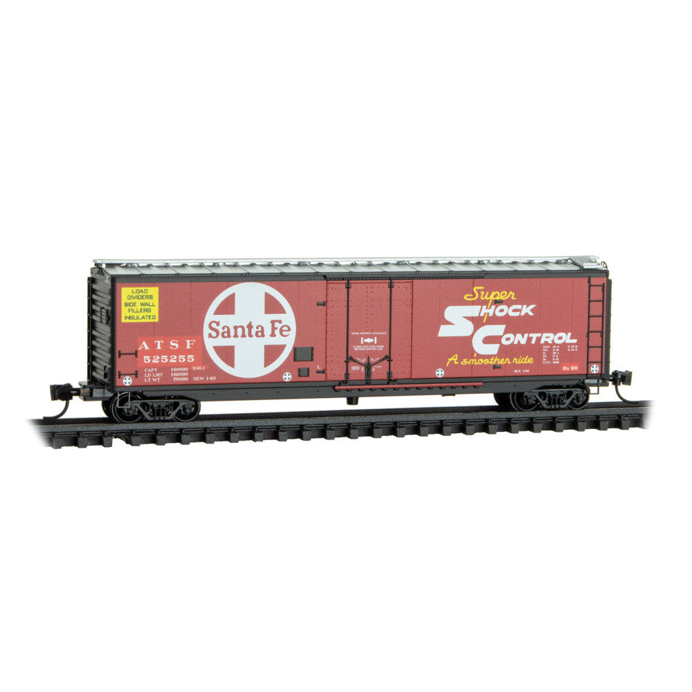 Micro-Trains 03200621 N Atchison, Topeka & Santa Fe 50' Standard Boxcar #525255
