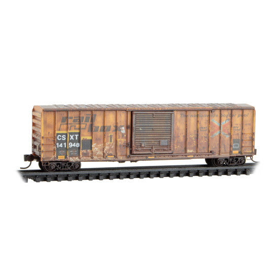 Micro-Trains 02544439 N CSX/ex-Railbox 50' Rib Side Boxcar #141948 LN/Box