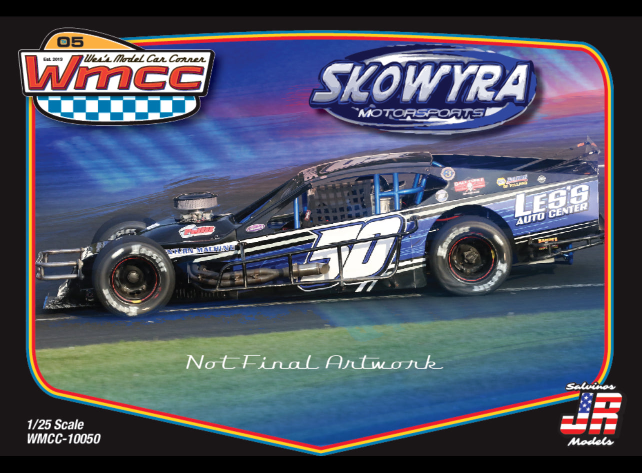 Wes's Model Car Corner 10050 1:25 Skowyra Motorsports Asphalt Modified Race Car
