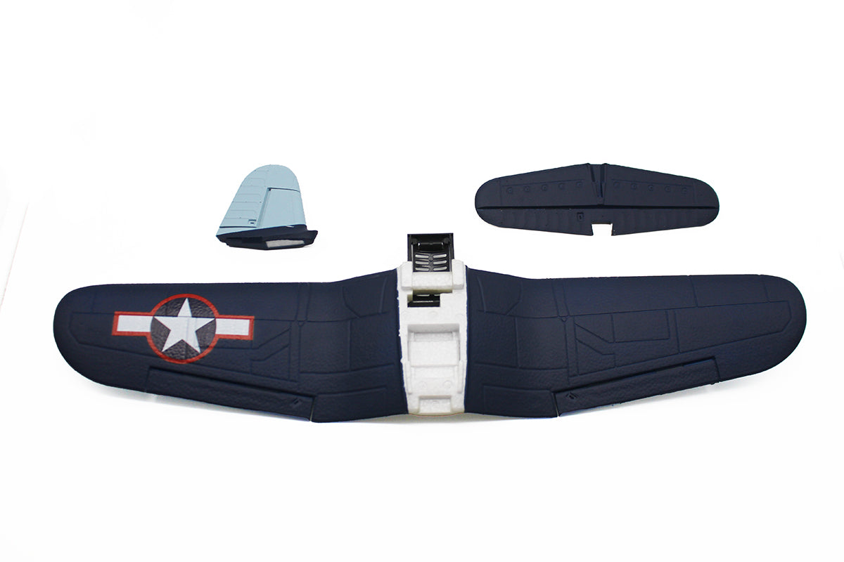 Rage R/C A1635 F4U BL Painted Main Wing and Tail Set