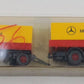 Wiking 456 HO Scale Mercedes-Benz Double Tractor Trailer Plastic Model Car