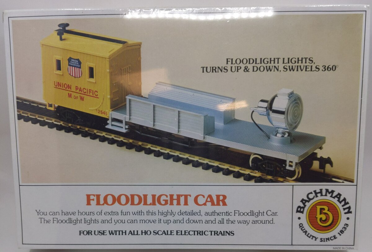 Bachmann 46313 HO scale Electric Trains Floodlight car
