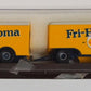 Brekina Automodelle 72202 HO Scale "Fri-Homa Eigells" Double Tractor Trailer