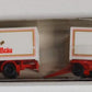 Herpa 828292 HO Scale "Patrizier-Brau" Double Tractor Trailer Plastic Truck