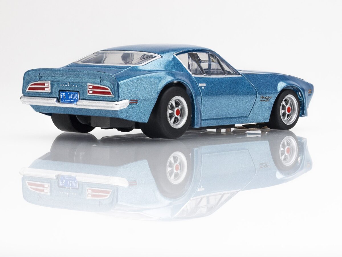AFX 22123 HO Atoll Blue Metallic Firebird Formula 400 1970 Slot Car