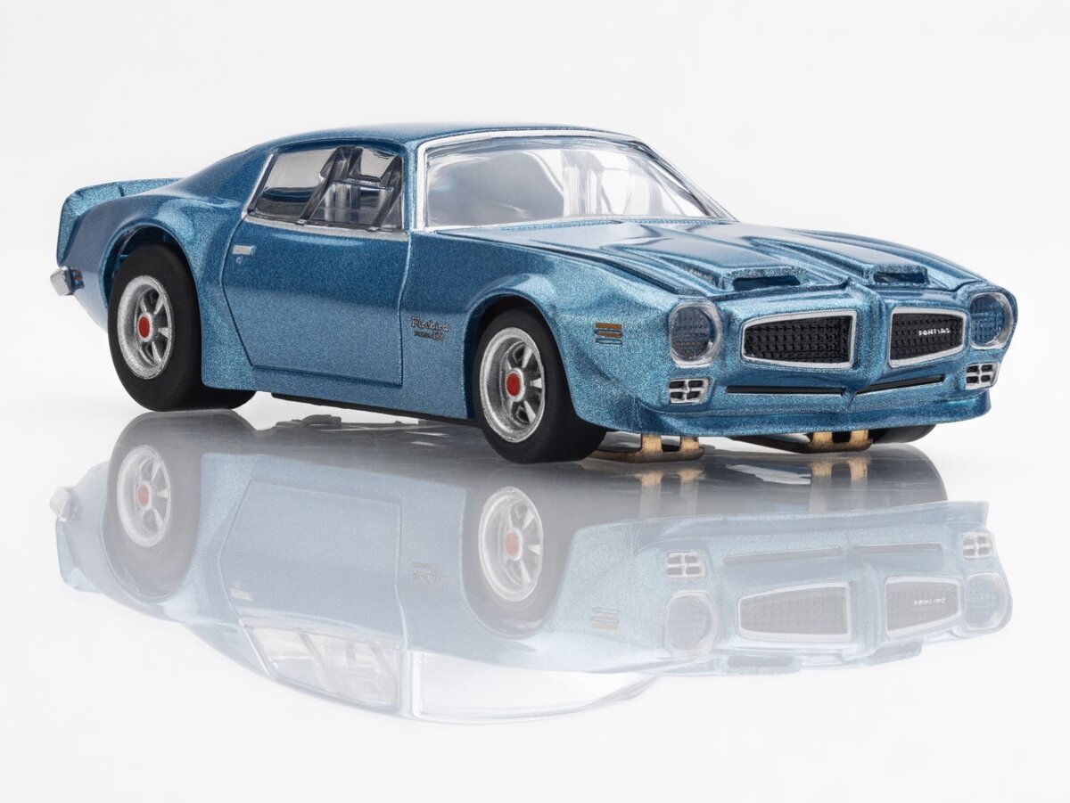 AFX 22123 HO Atoll Blue Metallic Firebird Formula 400 1970 Slot Car