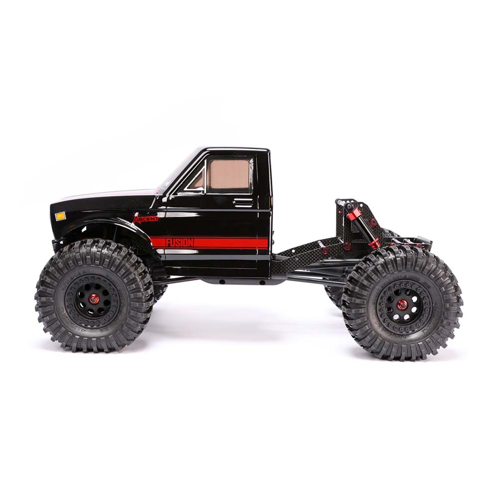 Redcat Racing RER31524 1:10 Black Ascent Fusion 4x4 Rock Crawler Ready-To-Run