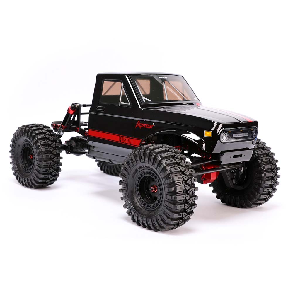 Redcat Racing RER31524 1:10 Black Ascent Fusion 4x4 Rock Crawler Ready-To-Run