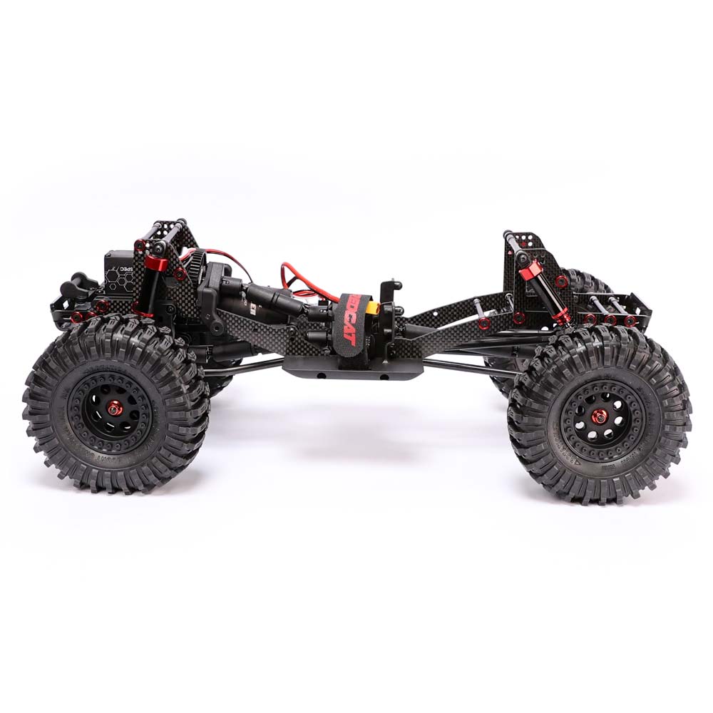 Redcat Racing RER31524 1:10 Black Ascent Fusion 4x4 Rock Crawler Ready-To-Run
