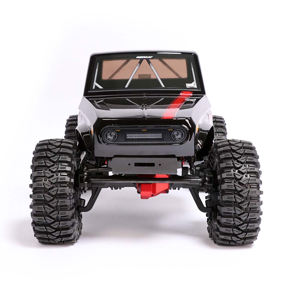 Redcat Racing RER31524 1:10 Black Ascent Fusion 4x4 Rock Crawler Ready-To-Run