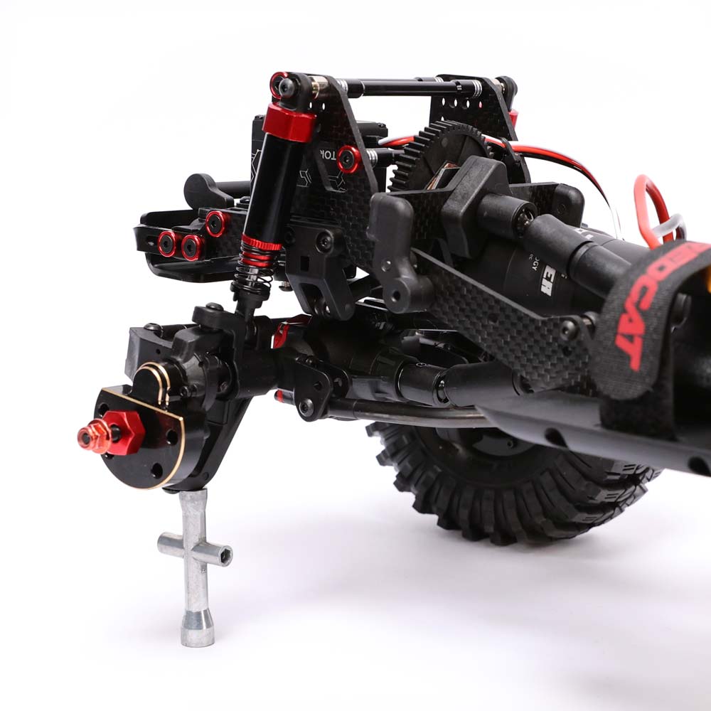 Redcat Racing RER31524 1:10 Black Ascent Fusion 4x4 Rock Crawler Ready-To-Run