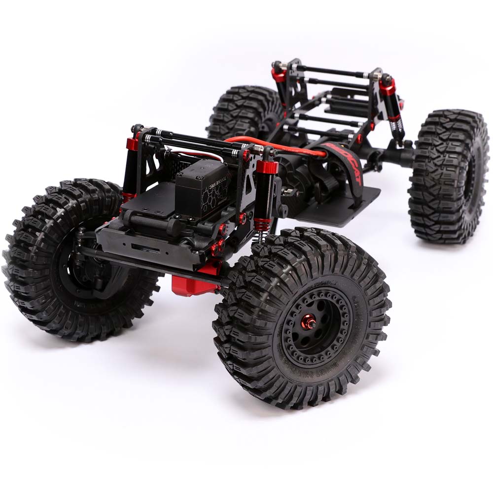 Redcat Racing RER31524 1:10 Black Ascent Fusion 4x4 Rock Crawler Ready-To-Run