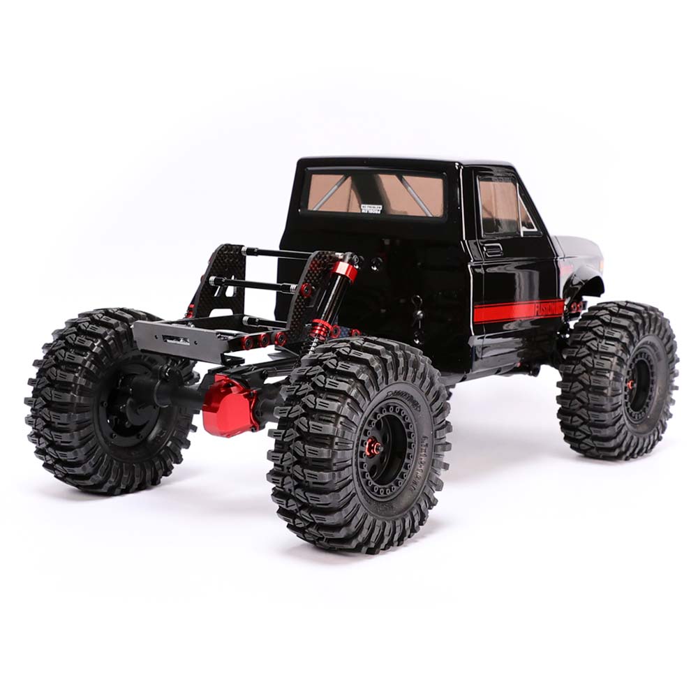 Redcat Racing RER31524 1:10 Black Ascent Fusion 4x4 Rock Crawler Ready-To-Run