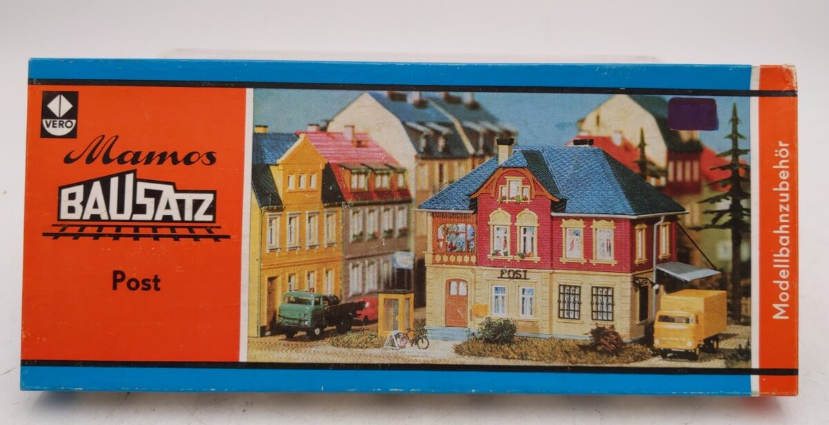 Vero 240 TT Scale 1970's Vero Mamos Bausatz Post Office Building Kit