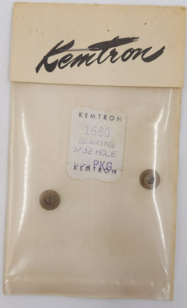 KEMTRON HO SCALE 3/32 INCH HOLE BEARINGS