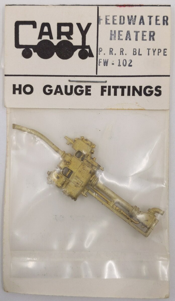 Cary Loco Works FW-102 Feedwater Heater for Steam Loco
