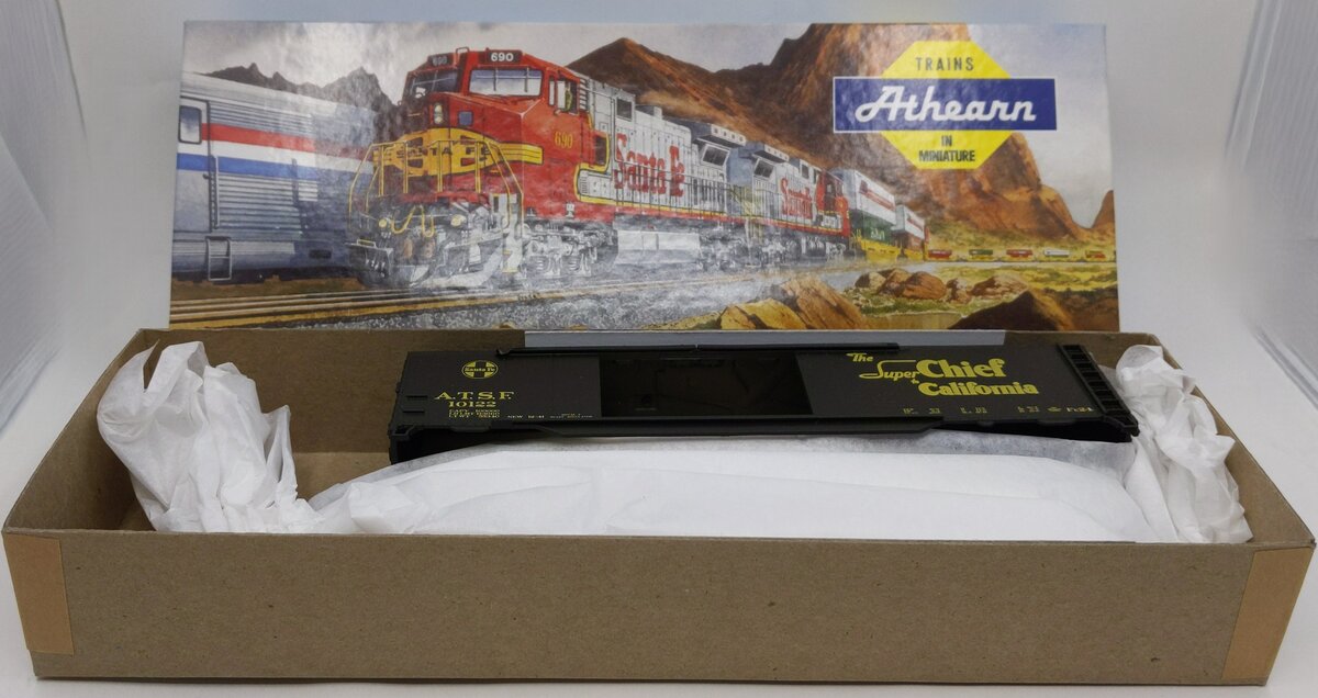 Athearn 2908H HO Santa Fe 50' Map Super Chief Boxcar #10122