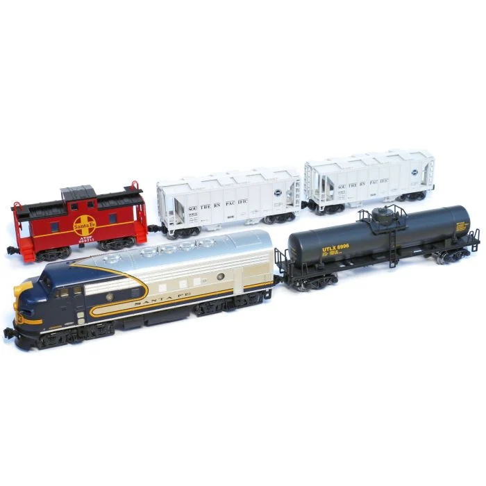 Kato 106-0051 AT&SF Bluebonnet N Gauge F7 Freight Train Starter Set