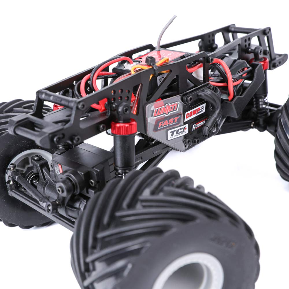 Redcat Racing RER33540 1:18 Red Edelbrock MT-18 4x4 Monster Truck Ready-To-Run