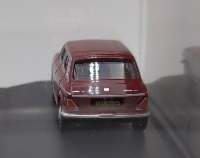 Oxford Diecast 76MX002 1:76 Scale  Damask Red Austin Maxi Diecast