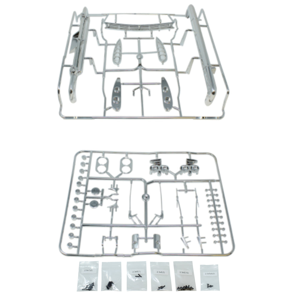 Redcat Racing RER15537 FiftyNine Chrome Body Parts Set
