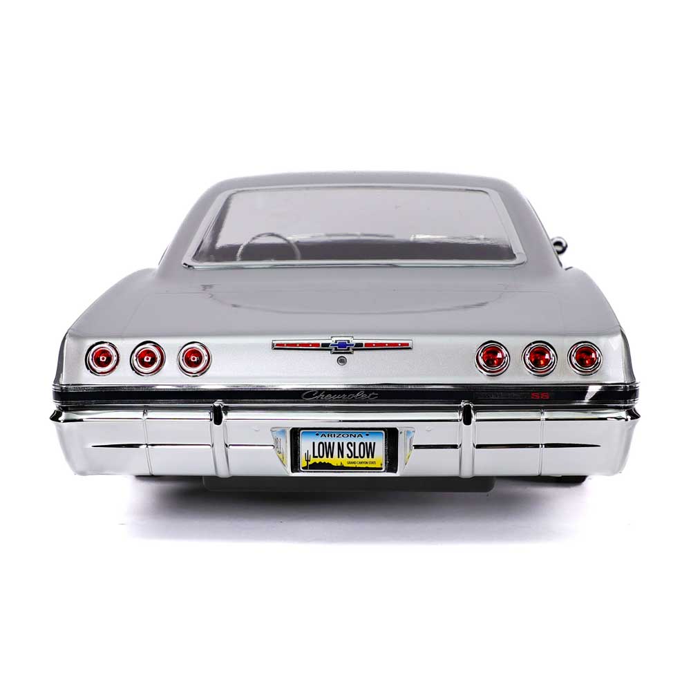 Redcat Racing RER33483 1:10 Silver SixtyFive Chevy Impala Hopping Lowrider RTR